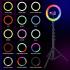 Proove Halo12 RGB Ring LED Lamp (12inch) with Tripod - white